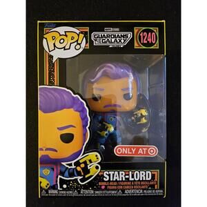 Funko Pop Guardians of the Galaxy Vol. 3 Blacklight Star-Lord #1240 Target Excl.